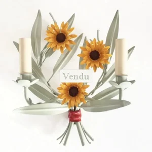 tournesols-candeluze-applique
